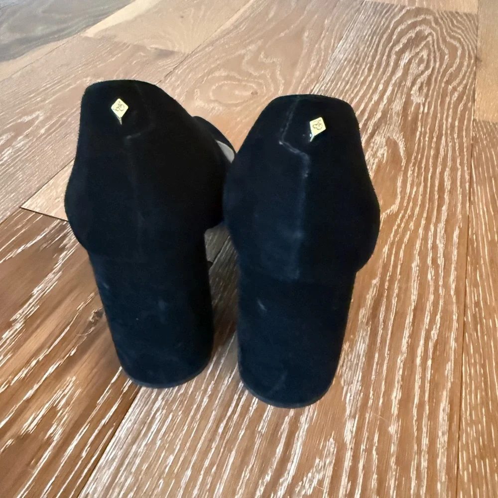 Sam Edelman Halton black suede block heel - Picture 9 of 11